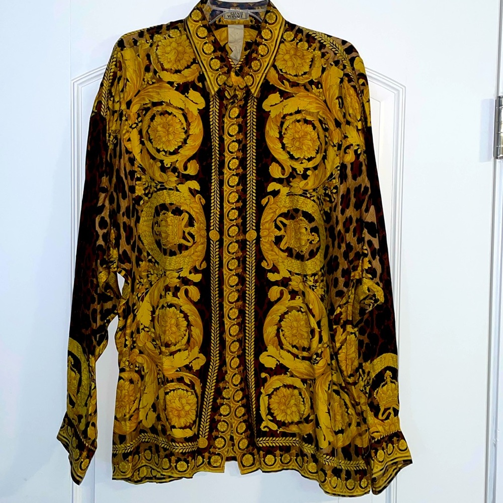 Rare Vintage Gianni Versace Silk Shirt
